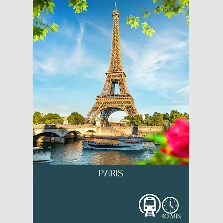 Appartement-paris-disney-terrasse-jardin-parking Apartment